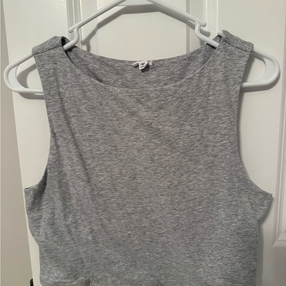 Garage Heather Gray Tank Top - Picture 1 of 2